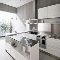 Modern concept kitchen cupboard design from furniture factory