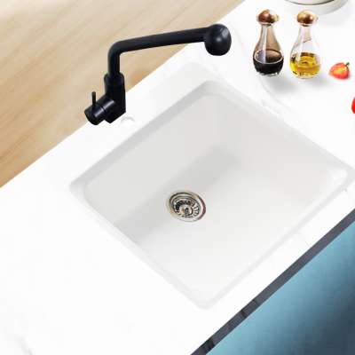 Export Quality Commercial White Apartment Size Rectangular Acrylic Vessel Modern Sink