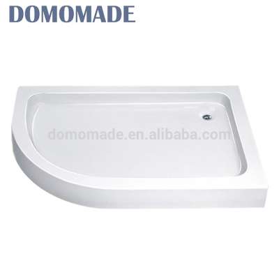 High quality acrylic stone resin artificial stone composite shower pan