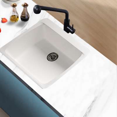 Wholesale Modern Composite Small Size Wash Basin Single Bowl Sink For Kitchen